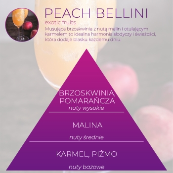 <B>PEACH BELLINI</B> SPRAY 250 ml odświeżacz powietrza PREMIUM